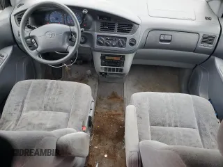 2002 Toyota Sienna LE with VIN 4T3ZF13C22U419662, listed as a Copart auction lot 44491265 with 187,169 mi miles and Salvage Title. Bid and sale history available at DreamBid. Image 8.