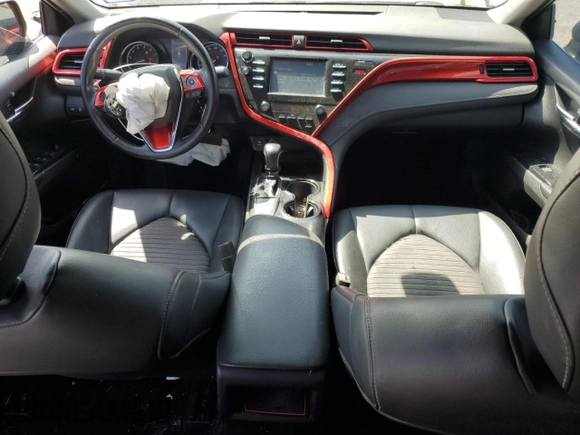 2019 Toyota Camry LE with VIN 4T1B11HK5KU842695, listed as a Copart auction lot 50763895 with 84,187 mi miles and Salvage Title. Bid and sale history available at carsss.com. Image 8.