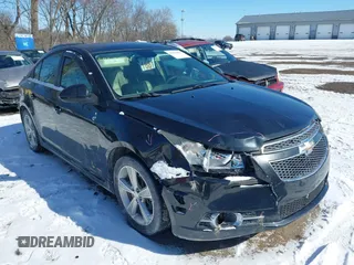 2012 Chevrolet Cruze LT w/2LT with VIN 1G1PM5SC4C7382657, listed as a IAAI auction lot 41630381 with 144,621 mi miles. Bid and sale history available at carsss.com. Image 1.