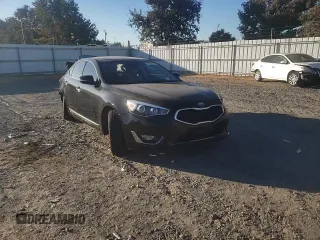 2014 Kia Cadenza Premium with VIN KNALN4D73E5163830, listed as a Copart auction lot 77258514 with 0 mi miles and Salvage Title. Bid and sale history available at carsss.com. Image 11.
