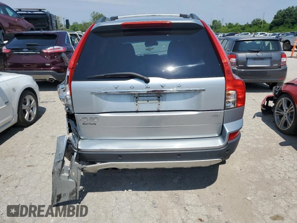 2011 Volvo XC90 I6 with VIN YV4952CZ4B1607110, listed as a Copart auction lot 58802753 with 161,570 mi miles and Salvage Title. Bid and sale history available at DreamBid. Image 6.
