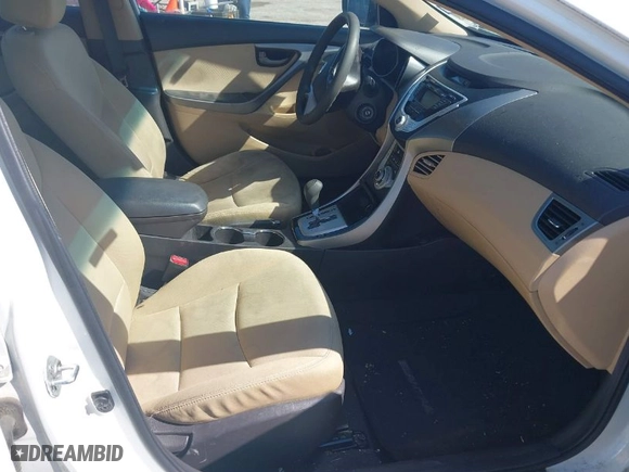 2012 Hyundai Elantra Limited with VIN 5NPDH4AE0CH125485, listed as a IAAI auction lot 42035576 with 156,699 mi miles. Bid and sale history available at carsss.com. Image 5.