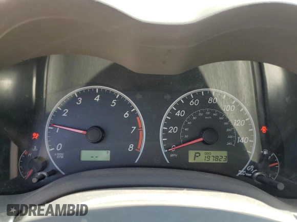 2010 Toyota Corolla with VIN 2T1BU4EE2AC329301, listed as a Copart auction lot 52970705 with 197,823 mi miles and Salvage Title. Bid and sale history available at DreamBid. Image 9.