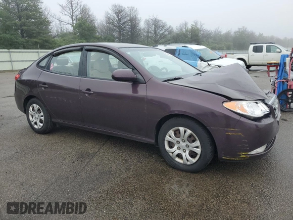 2009 Hyundai Elantra SE z VIN KMHDU46D89U784842, wystawiony jako Copart lot #61274075 z przebiegiem 182 433 mil mil oraz Szkoda całkowita • Salvage title. Historia ofert i sprzedaży dostępna na DreamBid. Obrazek 4.