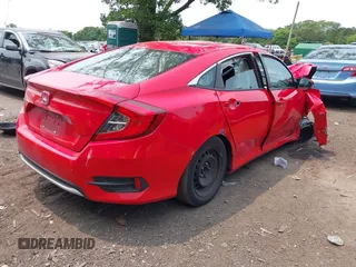 2020 Honda Civic LX with VIN 2HGFC2F64LH586907, listed as a IAAI auction lot 42419728 with 61,288 mi miles and . Bid and sale history available at DreamBid. Image 4.