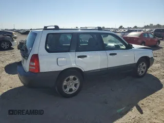 2003 Subaru Forester X with VIN JF1SG63643H728374, listed as a Copart auction lot 72095704 with 204,520 mi miles and Salvage Title. Bid and sale history available at carsss.com. Image 3.