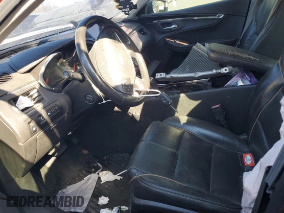 2015 Chevrolet Impala LTZ with VIN 2G1155SL5F9102332, listed as a Copart auction lot 87055694 with 146,289 mi miles and Salvage Title. Bid and sale history available at DreamBid. Image 7.