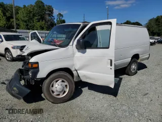 2008 Ford Econoline Cargo Commercial with VIN 1FTNS24L78DA23330, listed as a Copart auction lot 70420354 with Not Provided miles and Salvage Title. Bid and sale history available at DreamBid. Image 1.
