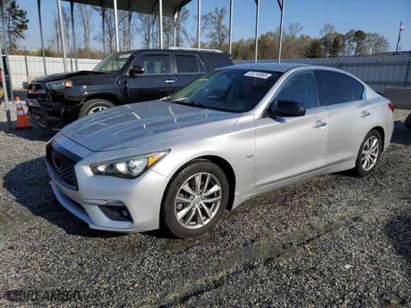 2020 Infiniti Q50 3.0t PURE with VIN JN1EV7AP1LM201983, listed as a Copart auction lot 51210885 with 79,053 mi miles and Clean Title. Bid and sale history available at carsss.com. Image 1.