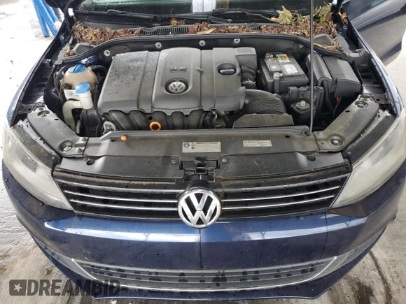 2013 Volkswagen Jetta SE with VIN 3VWDP7AJXDM379392, listed as a Copart auction lot 61598235 with 119,005 mi miles and Salvage title. Bid and sale history available at DreamBid. Image 11.