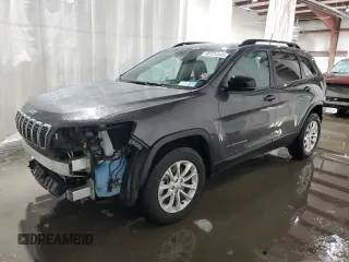 2022 Jeep Cherokee Latitude Lux z VIN 1C4PJMMX0ND537493, wystawiony jako Copart lot #46104645 z przebiegiem 37 100 mil mil oraz Szkoda całkowita • Salvage title. Historia ofert i sprzedaży dostępna na DreamBid. Obrazek 1.