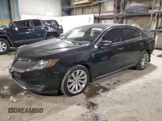 2013 Lincoln MKS with VIN 1LNHL9DK6DG606079, listed as a Copart auction lot 87322174 with 133,383 mi miles and Salvage Title. Bid and sale history available at carsss.com. Image 1.