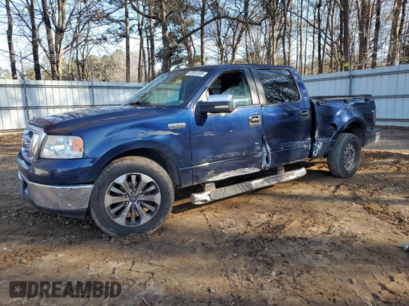 2007 Ford F-150 XLT with VIN 1FTPW02507KC10165, listed as a Copart auction lot 42901335 with 232,990 mi miles and Salvage title. Bid and sale history available at DreamBid. Image 1.