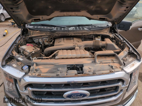 2021 Ford F-150 XL with VIN 1FTFW1E83MFC80304, listed as a Copart auction lot 51306395 with 46,446 mi miles and Salvage Title. Bid and sale history available at carsss.com. Image 11.
