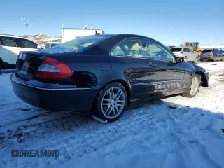 2008 Mercedes-Benz CLK 350 with VIN WDBTJ56H68F236034, listed as a Copart auction lot 88163635 with 156,478 mi miles and Salvage title. Bid and sale history available at DreamBid. Image 3.