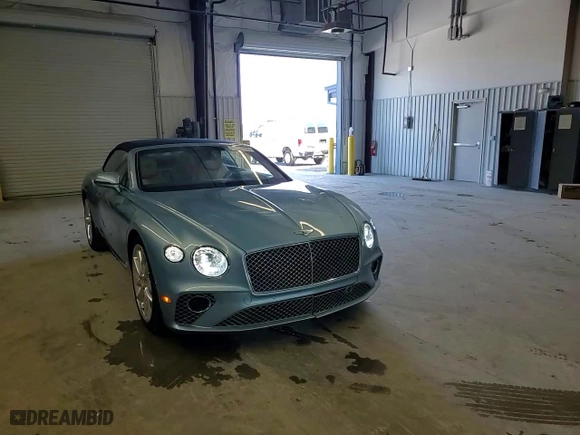 2020 Bentley Continental GT V8 with VIN SCBDG4ZGXLC077775, listed as a Copart auction lot 44534855 with 29,384 mi miles and Salvage Title. Bid and sale history available at carsss.com. Image 11.