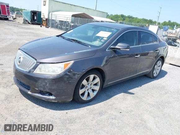 2013 Buick LaCrosse Premium 1 with VIN 1G4GF5E32DF291502, listed as a IAAI auction lot 42428495 with Not provided miles and . Bid and sale history available at DreamBid. Image 2.