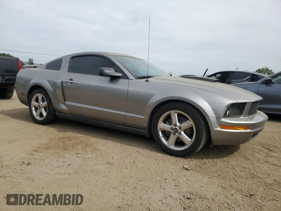 2008 Ford Mustang Deluxe with VIN 1ZVHT80N685161758, listed as a Copart auction lot 53351895 with 179,707 mi miles and Salvage Title. Bid and sale history available at carsss.com. Image 4.