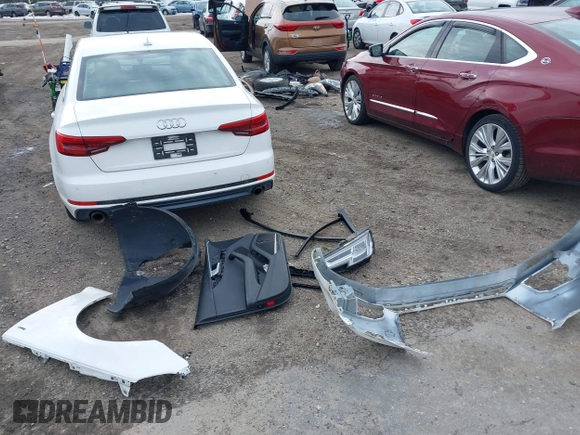 2017 Audi A4 Premium Plus with VIN WAUENAF42HN008961, listed as a IAAI auction lot 41701211 with 130,236 mi miles. Bid and sale history available at carsss.com. Image 12.