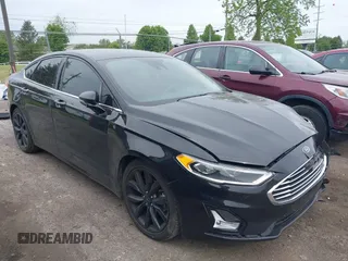 2020 Ford Fusion SEL with VIN 3FA6P0CD2LR145913, listed as a IAAI auction lot 42310012 with 121,168 mi miles and . Bid and sale history available at DreamBid. Image 1.