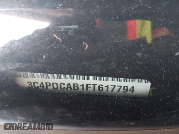 2015 Dodge Journey SE z VIN 3C4PDCAB1FT617794, wystawiony jako IAAI lot #41922371 z przebiegiem 130 558 mil mil oraz . Historia ofert i sprzedaży dostępna na DreamBid. Obrazek 9.