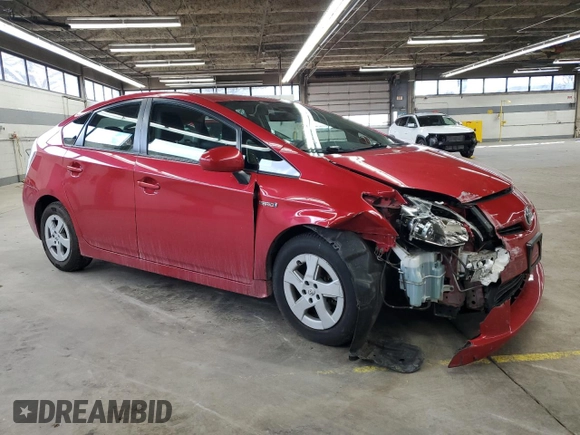 2010 Toyota Prius II with VIN JTDKN3DU0A0202573, listed as a Copart auction lot 46931725 with 141,273 mi miles and Salvage Title. Bid and sale history available at carsss.com. Image 4.