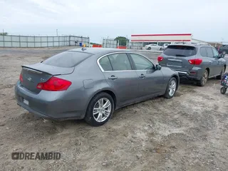 2015 Infiniti Q40 with VIN JN1CV6AR3FM521751, listed as a IAAI auction lot 42212244 with 118,245 mi miles and . Bid and sale history available at DreamBid. Image 4.