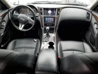 2018 Infiniti Q50 3.0t SPORT with VIN JN1EV7AR3JM438523, listed as a Copart auction lot 51806665 with 126,860 mi miles and Clean Title. Bid and sale history available at carsss.com. Image 8.