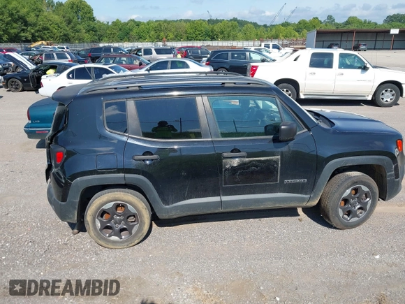 2017 Jeep Renegade Sport with VIN ZACCJBABXHPG35299, listed as a IAAI auction lot 42458083 with Not provided miles and . Bid and sale history available at DreamBid. Image 13.