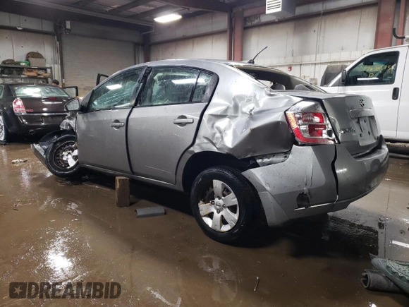 2008 Nissan Sentra S with VIN 3N1AB61E68L761550, listed as a Copart auction lot 49971445 with 128,264 mi miles and Salvage Title. Bid and sale history available at DreamBid. Image 2.
