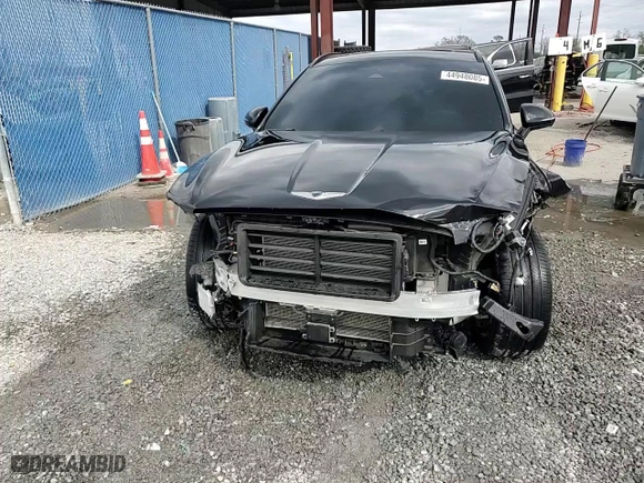2022 Genesis GV70 2.5T with VIN KMUMADTBXNU058164, listed as a Copart auction lot 44948085 with 0 mi miles and Salvage Title. Bid and sale history available at carsss.com. Image 14.