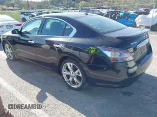2012 Nissan Maxima SV with VIN 1N4AA5AP4CC831052, listed as a IAAI auction lot 41991290 with 171,348 mi miles and . Bid and sale history available at DreamBid. Image 3.