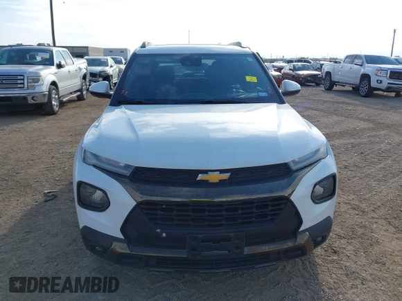 2022 Chevrolet TrailBlazer ACTIV with VIN KL79MVSL4NB027971, listed as a IAAI auction lot 41700101 with 51,034 mi miles. Bid and sale history available at carsss.com. Image 12.
