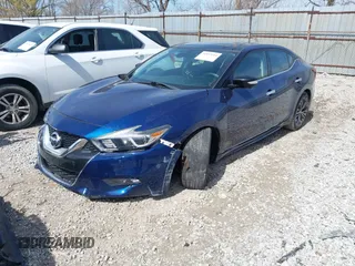 2017 Nissan Maxima SR with VIN 1N4AA6APXHC437102, listed as a IAAI auction lot 41853214 with 98,240 mi miles and . Bid and sale history available at DreamBid. Image 2.