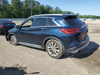 2019 Infiniti QX50 LUXE with VIN 3PCAJ5M1XKF137405, listed as a Copart auction lot 51800765 with 67,585 mi miles and Salvage Title. Bid and sale history available at carsss.com. Image 2.