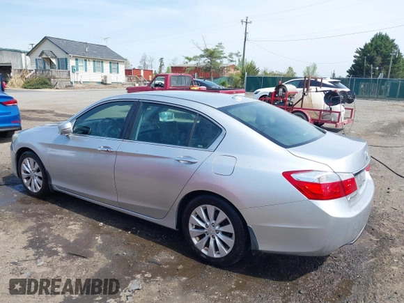 2013 Honda Accord Sdn EX-L with VIN 1HGCR2F8XDA013898, listed as a IAAI auction lot 42026046 with 165,679 mi miles. Bid and sale history available at carsss.com. Image 3.