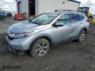 2018 Honda CR-V EX-L with VIN 2HKRW2H83JH680699, listed as a Copart auction lot 49187695 with 96,315 mi miles and Salvage Title. Bid and sale history available at carsss.com. Image 1.