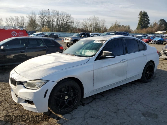 2014 BMW 3 Series 335i with VIN WBA3A9C50EF479026, listed as a Copart auction lot 42343485 with 115,192 mi miles and Clean Title. Bid and sale history available at carsss.com. Image 1.