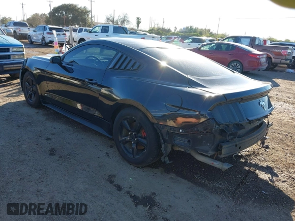 2017 Ford Mustang V6 with VIN 1FA6P8AM2H5235185, listed as a IAAI auction lot 41650785 with 146,855 mi miles and . Bid and sale history available at carsss.com. Image 3.