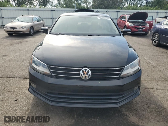 2015 Volkswagen Jetta SEL z VIN 3VWL17AJ2FM281957, wystawiony jako Copart lot #65836185 z przebiegiem 82 478 mil mil oraz Czysty tytuł • Clean title. Historia ofert i sprzedaży dostępna na DreamBid. Obrazek 5.