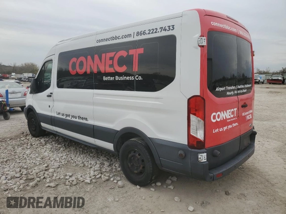 2015 Ford Transit XL with VIN 1FBZX2CGXFKA93490, listed as a Copart auction lot 79506664 with 504,405 mi miles and Clean title. Bid and sale history available at DreamBid. Image 2.