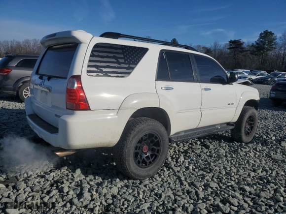 2006 Toyota 4Runner SR5 with VIN JTEBT14RX68029204, listed as a Copart auction lot 86199984 with 191,936 mi miles and Salvage Title. Bid and sale history available at carsss.com. Image 3.