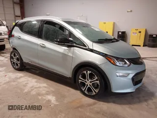 2019 Chevrolet Bolt EV Premier z VIN 1G1FZ6S0XK4145566, wystawiony jako IAAI lot #42098000 z przebiegiem 46 663 mil mil oraz . Historia ofert i sprzedaży dostępna na DreamBid. Obrazek 1.