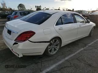 2017 Mercedes-Benz S 550e with VIN WDDUG6DBXHA296233, listed as a Copart auction lot 41799505 with 103,424 mi miles and Clean Title. Bid and sale history available at DreamBid. Image 3.