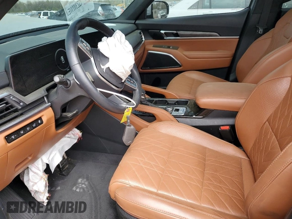 2024 Kia Telluride SX Prestige X-Pro with VIN 5XYP5DGC5RG454937, listed as a Copart auction lot 50768525 with 4,389 mi miles and Salvage title. Bid and sale history available at DreamBid. Image 7.