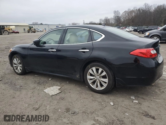 2011 Infiniti M37 with VIN JN1BY1AR9BM375839, listed as a Copart auction lot 86000874 with 106,286 mi miles and Clean Title. Bid and sale history available at carsss.com. Image 2.