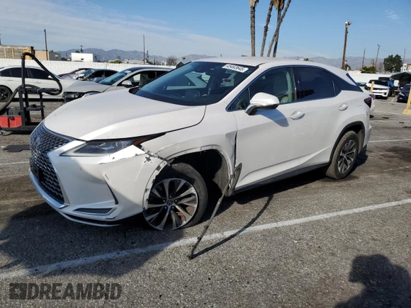 2020 Lexus RX with VIN 2T2AZMAA3LC155530, listed as a Copart auction lot 45463645 with 69,776 mi miles and Salvage Title. Bid and sale history available at carsss.com. Image 1.