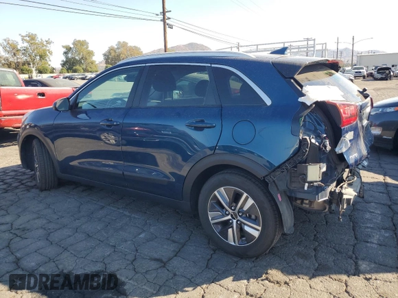2022 Kia Niro LXS SE with VIN KNDCB3LC1N5548310, listed as a Copart auction lot 78481904 with 37,314 mi miles and Salvage Title. Bid and sale history available at carsss.com. Image 2.