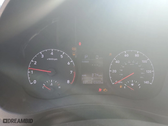 2020 Hyundai Accent SEL with VIN 3KPC24A62LE103675, listed as a Copart auction lot 46691025 with 210,323 mi miles and Salvage Title. Bid and sale history available at carsss.com. Image 9.