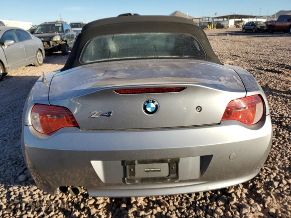 2007 BMW Z4 3.0i with VIN 4USBU33517LW73274, listed as a Copart auction lot 80694134 with 88,736 mi miles and Clean Title. Bid and sale history available at carsss.com. Image 6.